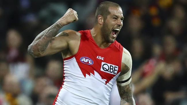 Lance Franklin will be a key for Sydney this week. Picture: Sarah Reed