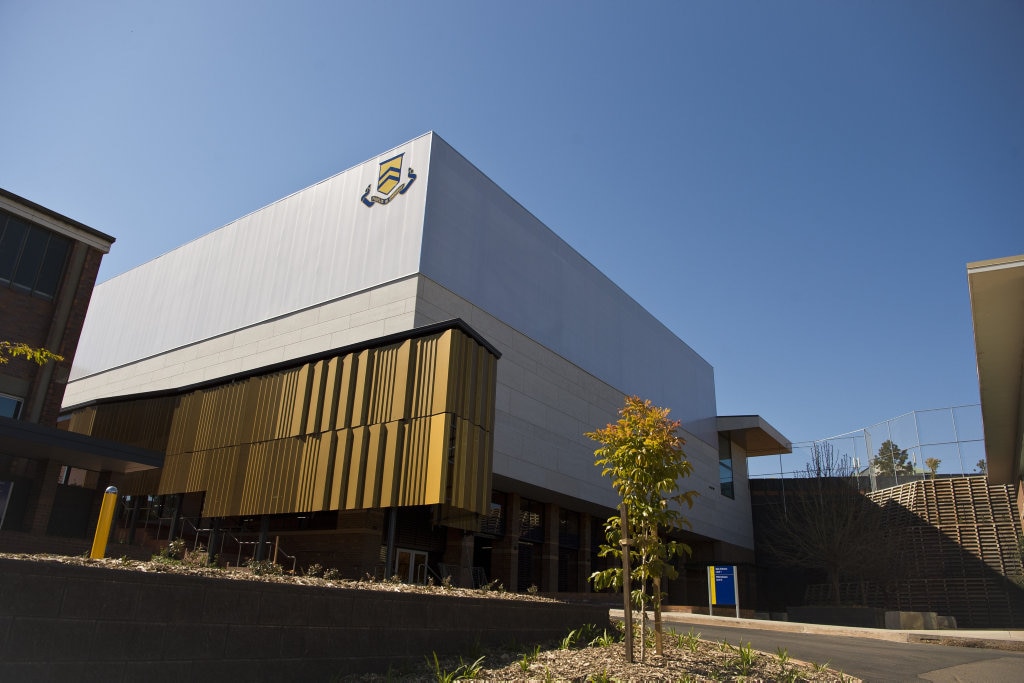 The new Toowoomba Grammar School gymnasium, Tuesday, July 24, 2018. Picture: Kevin Farmer