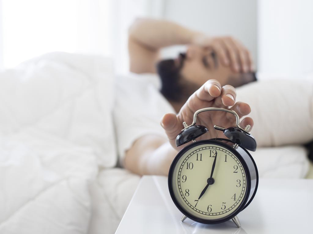 If you’re woken up during deep sleep, you may feel groggy and disoriented for a few minutes. Picture: iStock