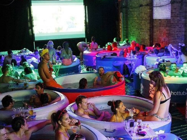 Hot Tub Cinema Coming To Sydney Just In Time For Winter Daily Telegraph