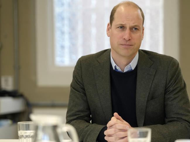 Prince William, was shocked while visiting the homelessness charity opened by his mother, Princess Diana. Picture; Getty Images