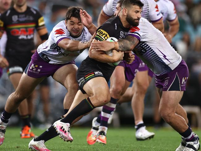 ’Understand the trends’. Josh Mansour in action for Penrith in the 2020 Grand Final. Picture: Getty