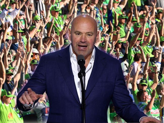 Dana White has reluctantly pulled out of blowing the Viking horn at Allegiant Stadium.