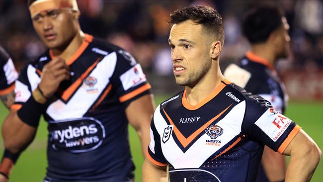 Luke Brooks was going absolutely nowhere at the Tigers. (Photo by Jenny Evans/Getty Images)