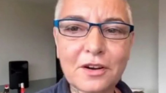 Sinead in video message to fans in days before her death.