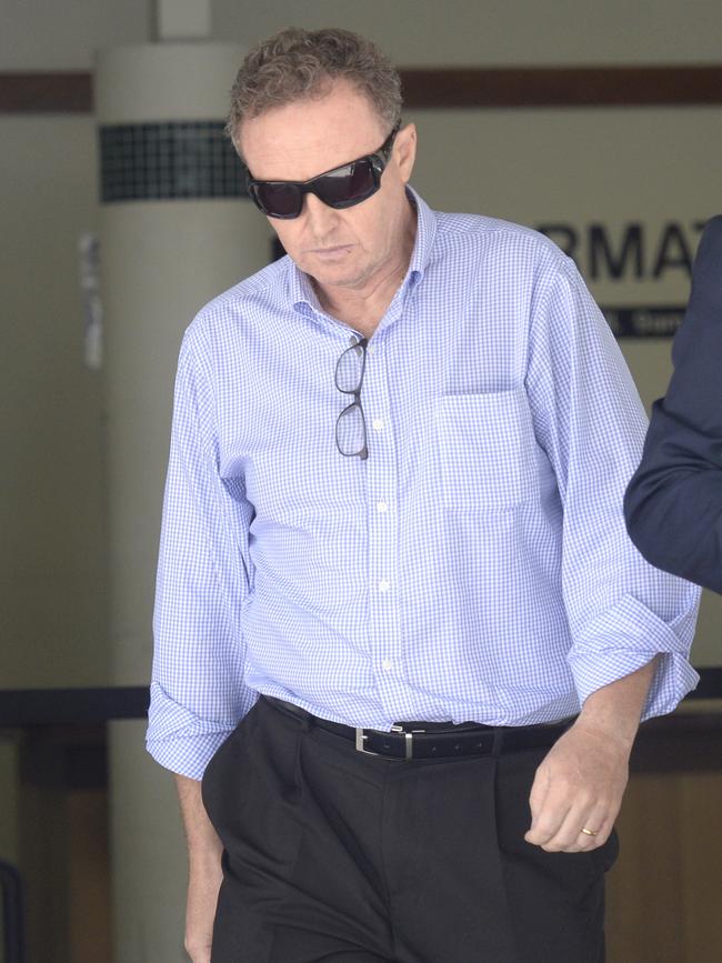 Andrew Weinzettel was granted police bail before appearing in court. Picture: Jeremy Piper