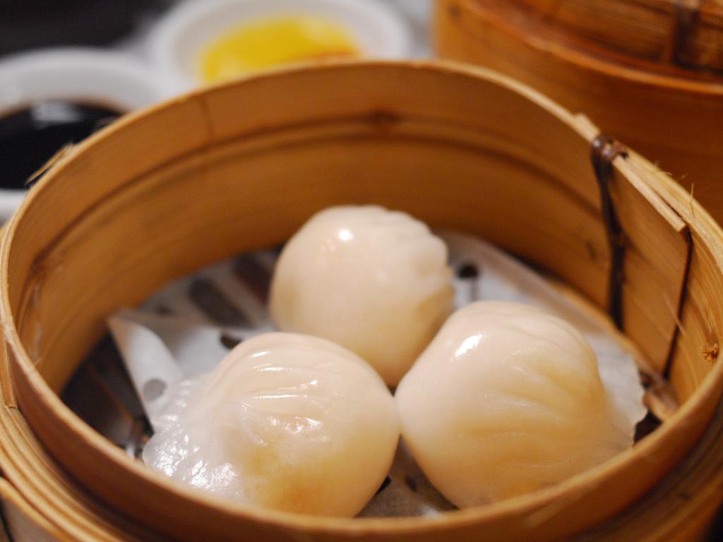 The famous dumplings at Luk Yu Tea House. Picture: iStock