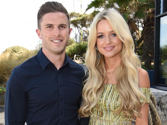 Marc and Jessie Murphy at the Festival of Racing launch. Picture: Tony Gough