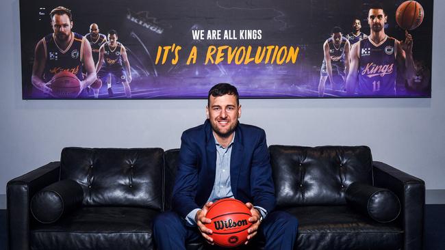 Andrew Bogut brings instant credibility to the NBL and the Sydney Kings. Picture: AAP