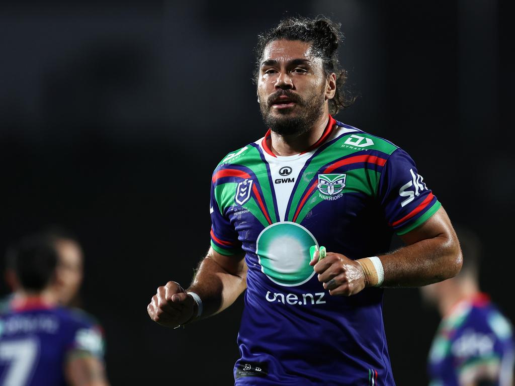 Warriors veteran Tohu Harris’s NRL future is now a year by year proposition. Picture: Getty Images