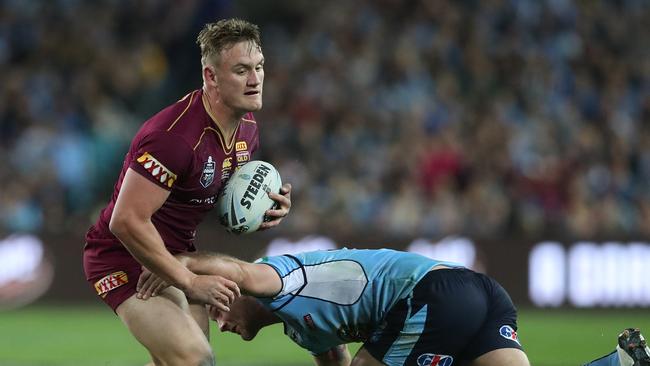 QLD's Coen Hess. Queensland vs. New South Wales for game 2 in the Origin Series at ANZ Stadium in Sydney. Pic Peter Wallis