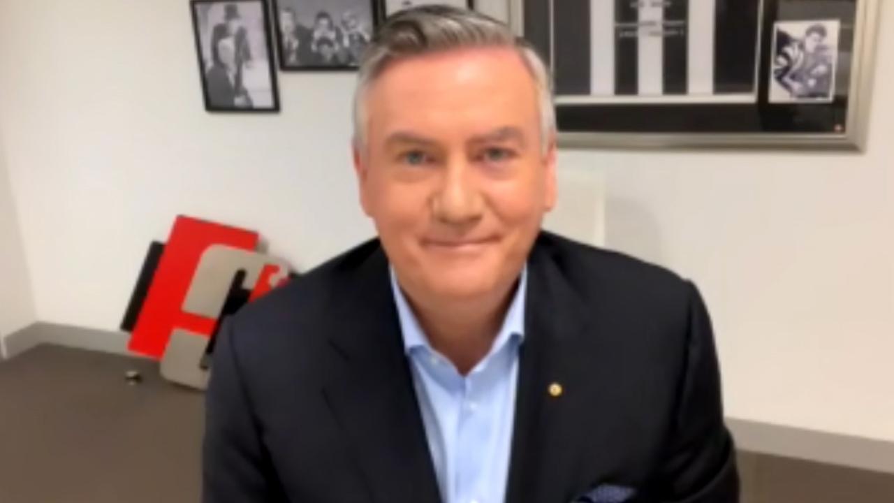 Eddie McGuire speaking about Nathan Buckleys departure from Collingwood.