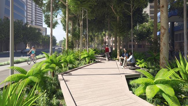 Works on green spaces will continue well into 2020. Image: City of Melbourne