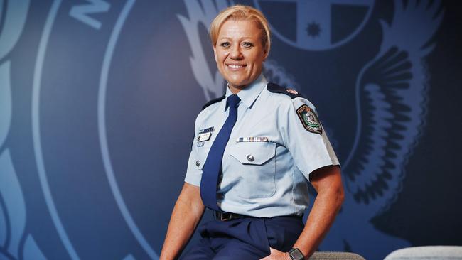 Assistant Commissioner McCusker cut her teeth as a frontline officer on the streets of Redfern and Maroubra. Picture: Sam Ruttyn