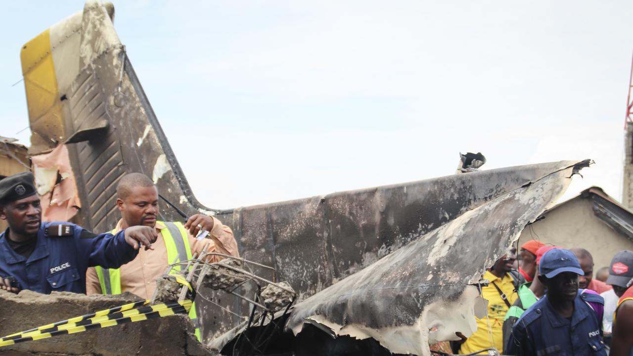 Congo Plane With 17 On Board Crashes Onto Homes In Goma | News.com.au ...