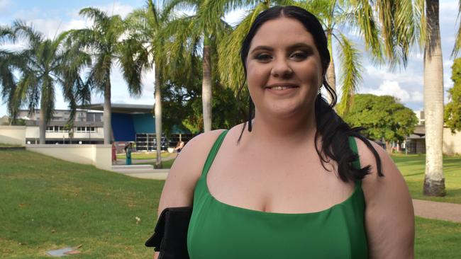 Molly Starrett at the Mackay State High School formal at the MECC, on Wednesday November 18. Picture: Zizi Averill