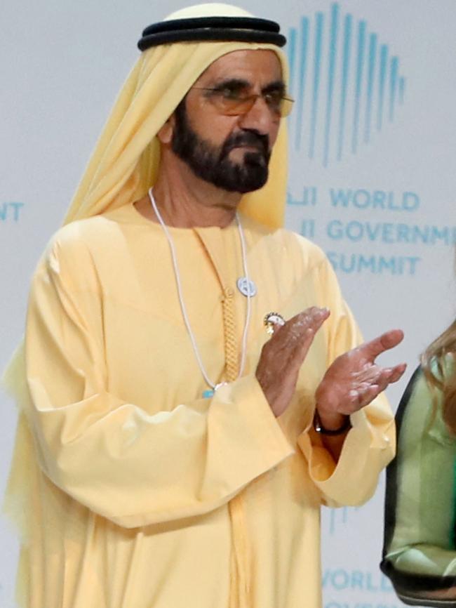 Sheik Mohammed bin Rashid Al Maktoum. Picture: AFP