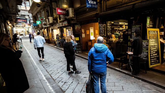 Cafes in Melbourne have experience serious downturn