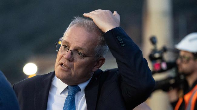 Prime Minister Scott Morrison is only paid about $35,000 more than the highest paid Greater Sydney council official. Picture: Jason Edwards