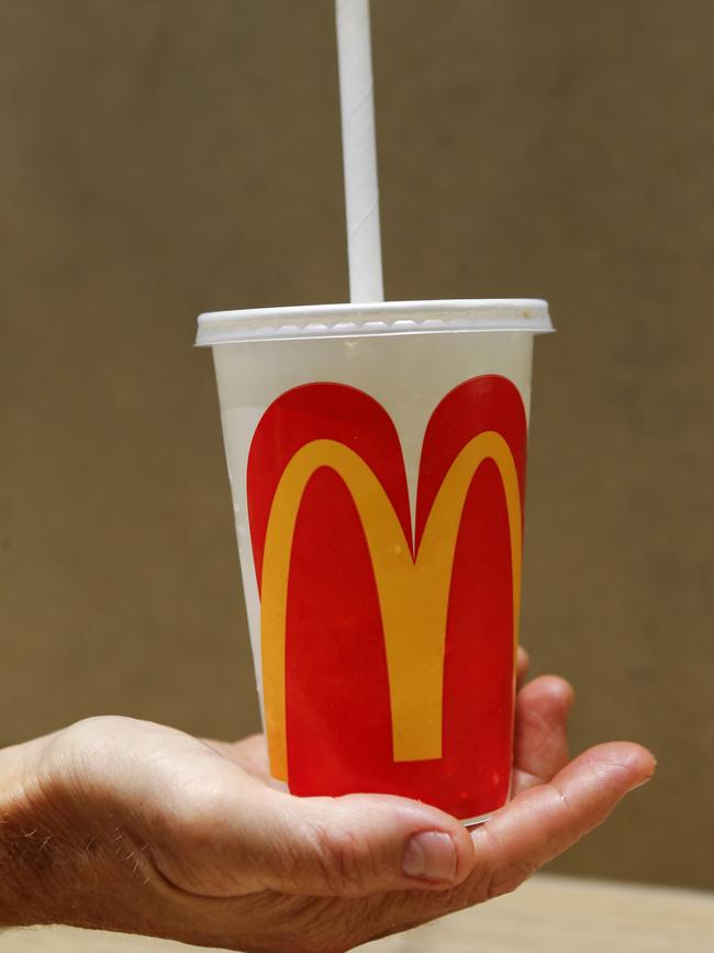 Detectives linked a Maccas Sprite Nohra bought for a victim to his bank card. Picture: Gaye Gerard
