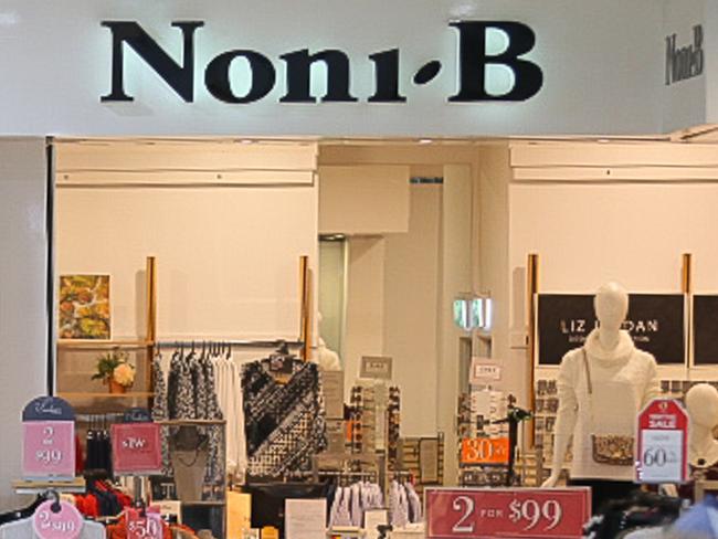 SYDNEY, AUSTRALIA - NewsWire Photos AUGUST 26, 2020:  A Noni-B retail store is seen in a shopping centre in Sydney. Picture: NCA NewsWire / Steven Saphore