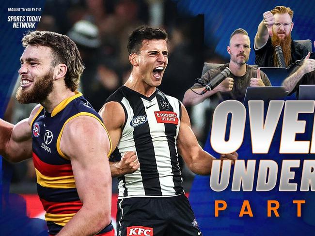 2025 AFL Team Over-Under Wins Part 1: Adelaide-GWS | AFL Today Show