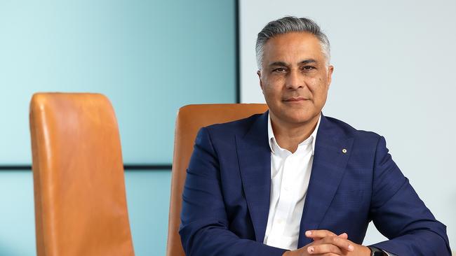 Latitude chief executive Ahmed Fahour. Latitude will not proceed with the purchase of Humm’s buy now, pay later business. Picture: Ian Currie