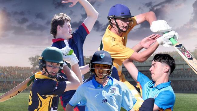 A collage of players who took part in the 2024 Country Colts cricket championships. Picture: supplied