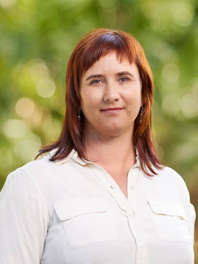 Cr Mithra Cox spoke at Saturday’s rally. Picture: Illawarra Greens