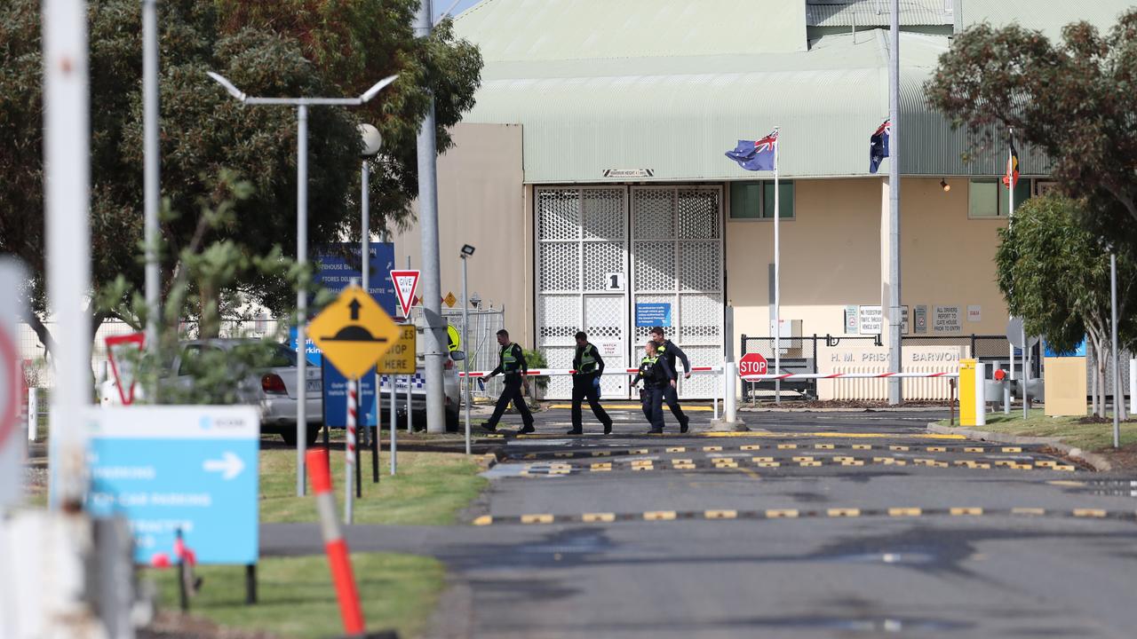 A drone has been used to drop a package containing drugs into Barwon Prison. Picture: Peter Ristevski