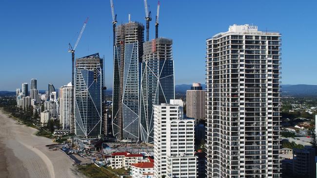 The Jewel project at Surfers Paradise . Picture Glenn Hampson