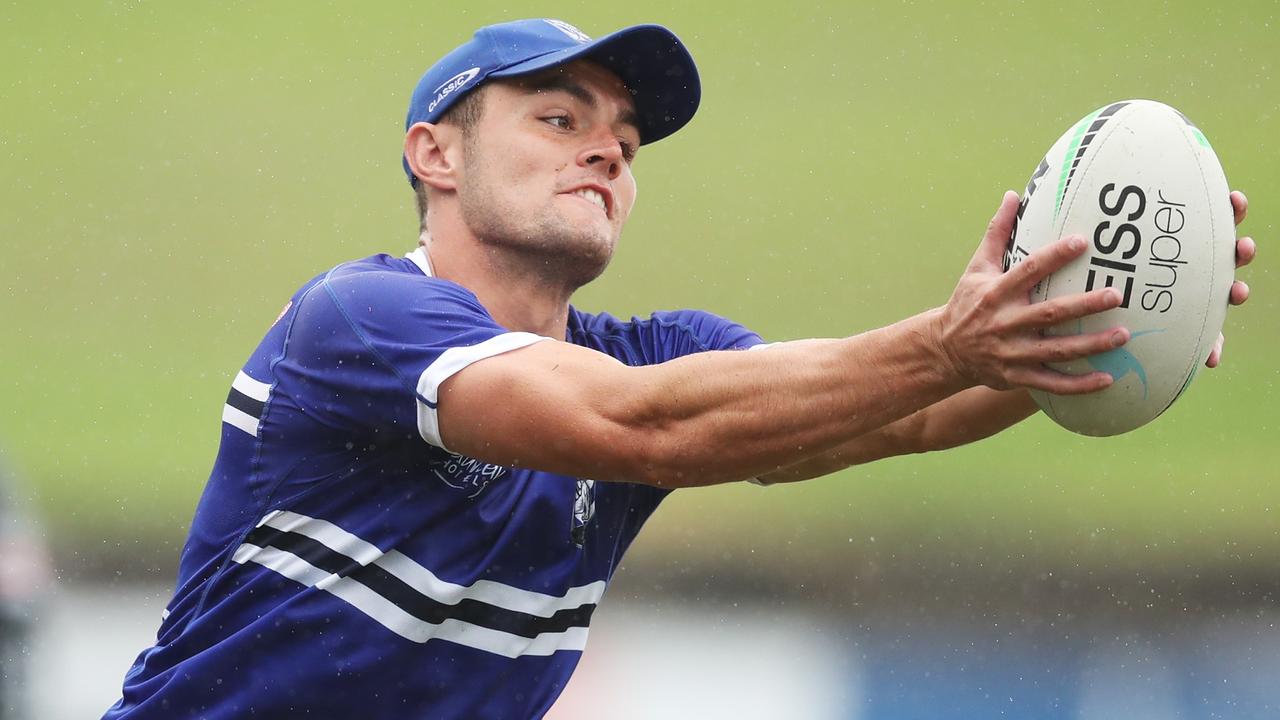 Kyle Flanagan is back in first grade for the Bulldogs. Picture: Matt King/Getty Images