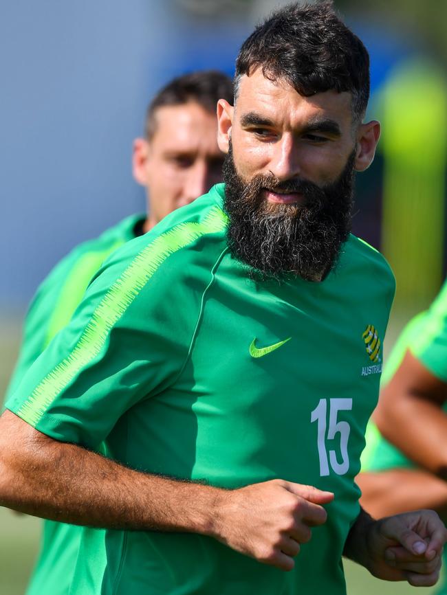 Socceroos captain Mile Jedinak. Photo: AFP