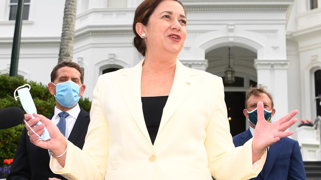 Ms Palaszczuk said the project will create thousands of jobs. Picture: NCA NewsWire / Dan Peled