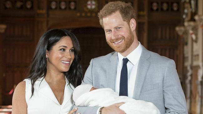 Prince Harry says he and wife Meghan will have no more than two children because of concerns for the environment. Picture: Dominic Lipinski/AP