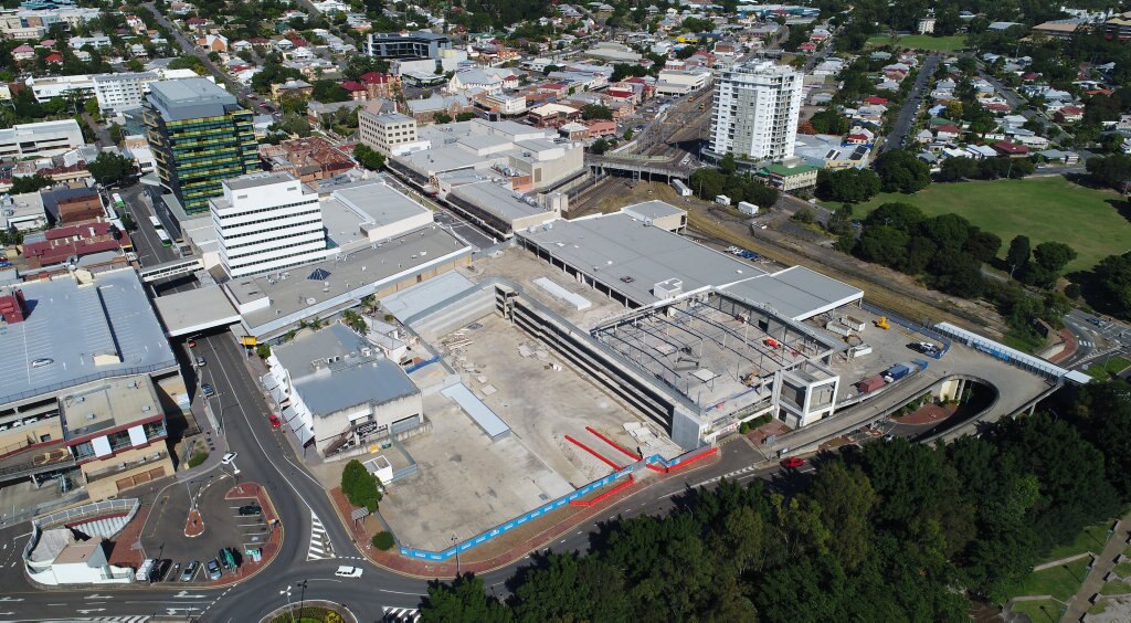 Ipswich CBD development. Picture: Rob Williams