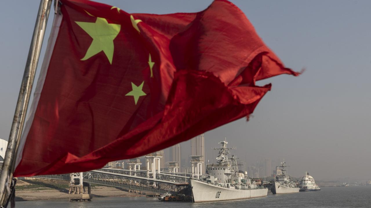 Chinese spy ships were also present in the Coral Sea during AUKUS naval exercises being held on Australia’s east coast in July. Picture: Qilai Shen / Bloomberg