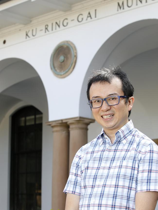 New mayor of Ku-ring-gai, Sam Ngai. Picture: John Appleyard