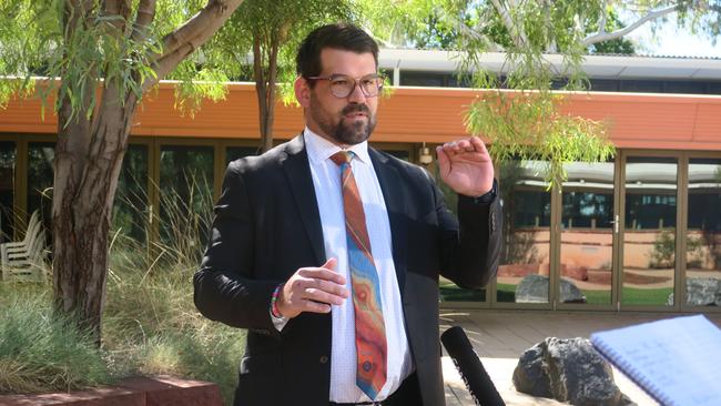 Alice Springs mayor Matt Paterson says the 12 month continuation of alcohol restrictions was done without community consultation. Picture: Laura Hooper.