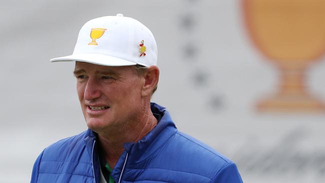 Ernie Els said the International team had been subject to worse behaviour than that at Melbourne in previous years. Picture:: Michael Klein