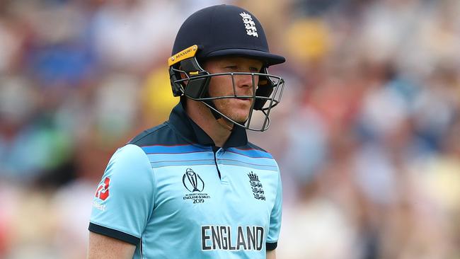 Eoin Morgan is facing a tough task to get his side to the World Cup finals. Picture: Getty Images