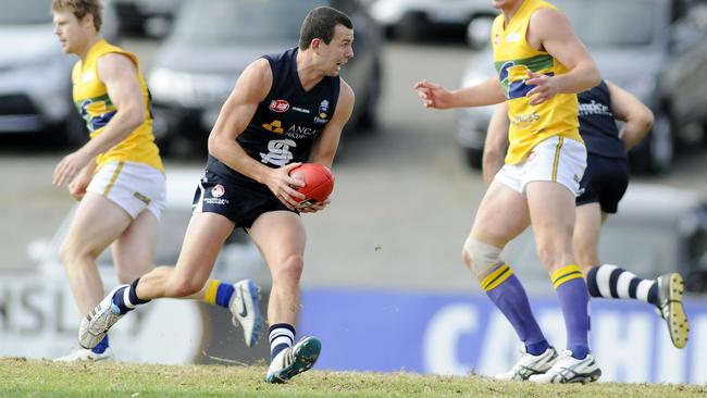 04/05/14 - SANFL: South Adelaide v Eagles at Hickinbotham Oval, Noarlunga Downs. Panthers' Nick Murphy. Picture Tom Huntley