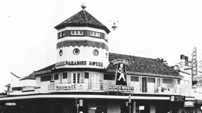 Historical pics of the Gold Coast Surfers Paradise Hotel - Jim Cavill's Picture: Supplied