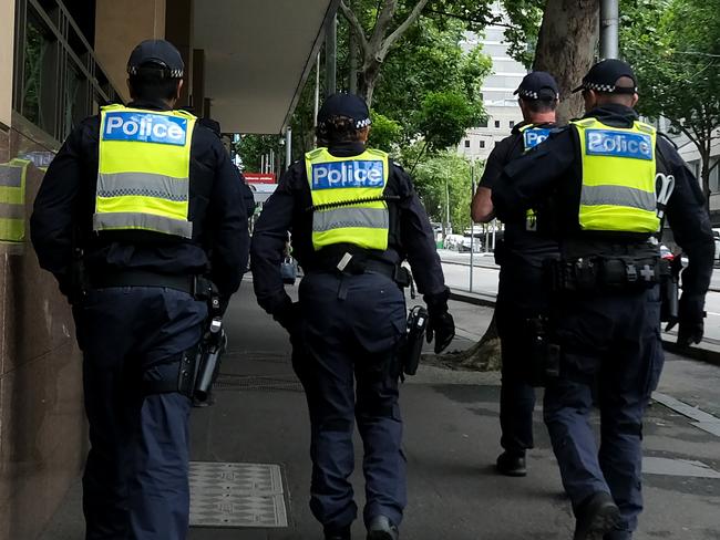 MELBOURNE, AUSTRALIA - NewsWire Photos DECEMBER 22, 2022: Additional police security is seen outside MelbourneÃ¢â¬â¢s magistrates court as Tse CHi Lop, an alleged drug kingpin accused of running a multibillion dollar methamphetamine empire, has been extradited to Australia following a nearly two-year legal battle with Dutch authorities.Picture: NCA NewsWire / Luis Enrique Ascui