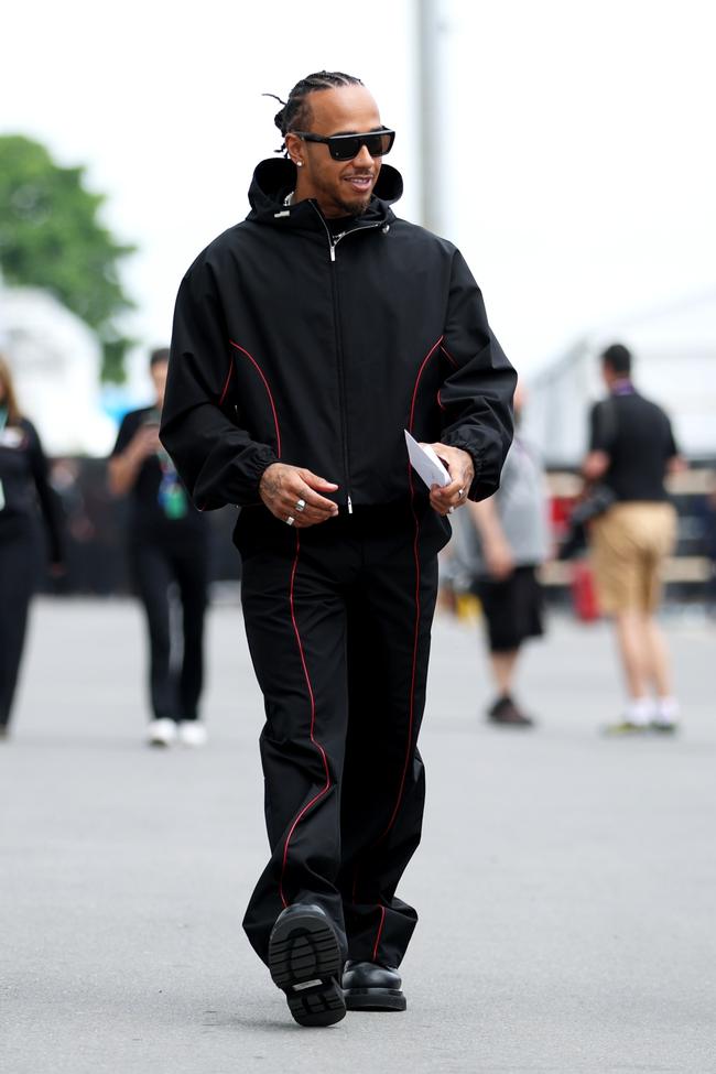 Lewis Hamilton at the Canadian Grand Prix.