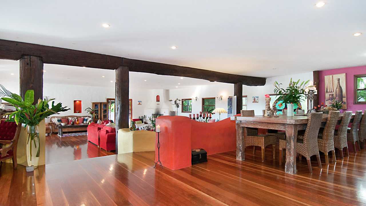 RESORT LIVING: Montanna,Retreat is a spectacular spa property at 230 North Creek Rd,, Lennox Head and offers amazing potential for a tranquil family home or a luxury B&B and wedding venue. Picture: Suppied