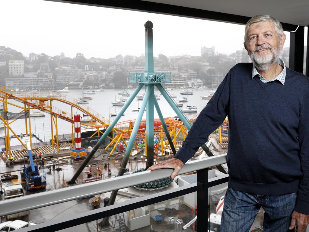 Peter Hearne said they are struggling to fill vacant positions at Luna Park. Picture: Jonathan Ng