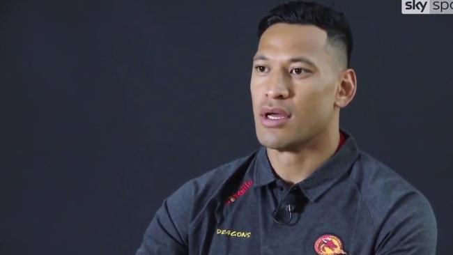 Israel Folau speaks with Sky Sports following his move to Catalans.