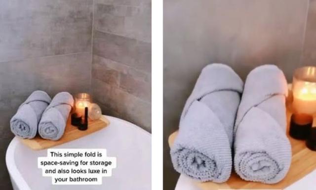 How to fold your towels so you feel like you’re always on a luxe holiday