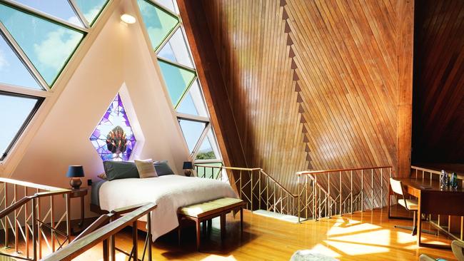 A heritage listed church estate, designed by famous mid-century architect Eddie Oribin, has hit the Innisfail property market. Picture: Cairns Property Office/Sally Smith